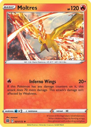 Moltres - 21/172 - Promo