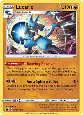 Lucario - 79/172 - Promo