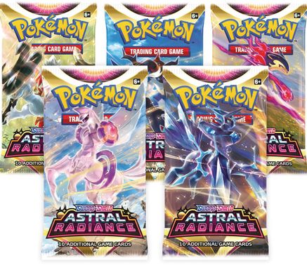 Astral Radiance Booster Pack Art Bundle [Set of 5]