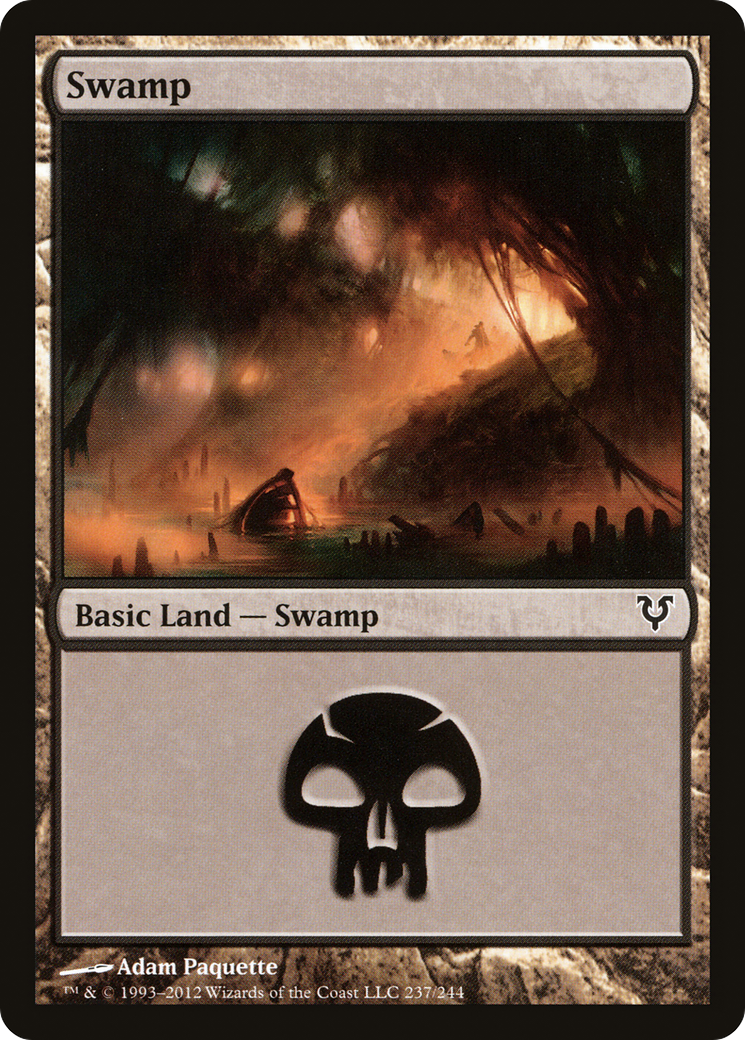 Swamp (AVR-237)  Foil