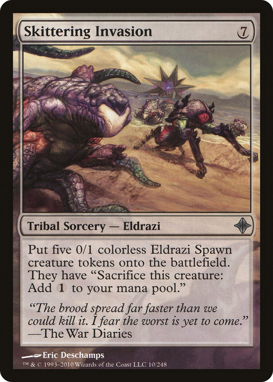 Skittering Invasion (ROE-010)  Foil