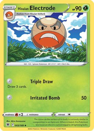 Hisuian Electrode 003   - Uncommon