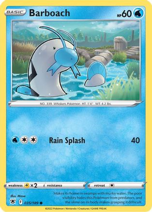 Barboach 035  - Reverse Holofoil  - Common