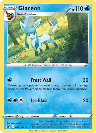 Glaceon 038   - Rare