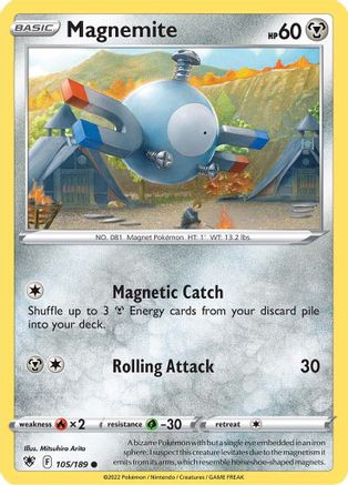 Magnemite 105   - Common