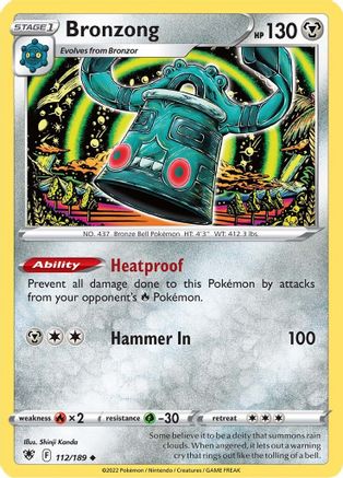 Bronzong 112   - Uncommon