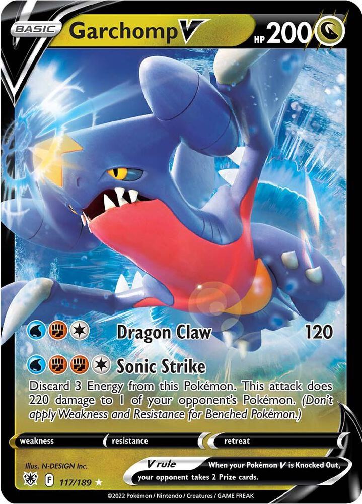 Garchomp V 117  - Holofoil  - Ultra Rare