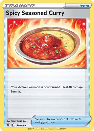 Spicy Seasoned Curry 151  - Reverse Holofoil  - Uncommon
