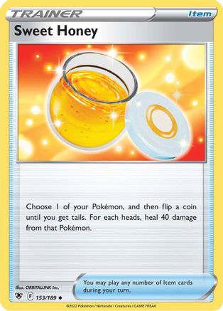 Sweet Honey 153  - Reverse Holofoil  - Uncommon
