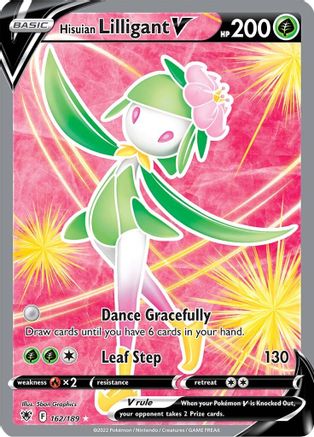 Hisuian Lilligant V (Full Art) 162  - Holofoil  - Ultra Rare