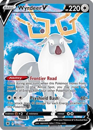 Wyrdeer V (Full Art) 180  - Holofoil  - Ultra Rare