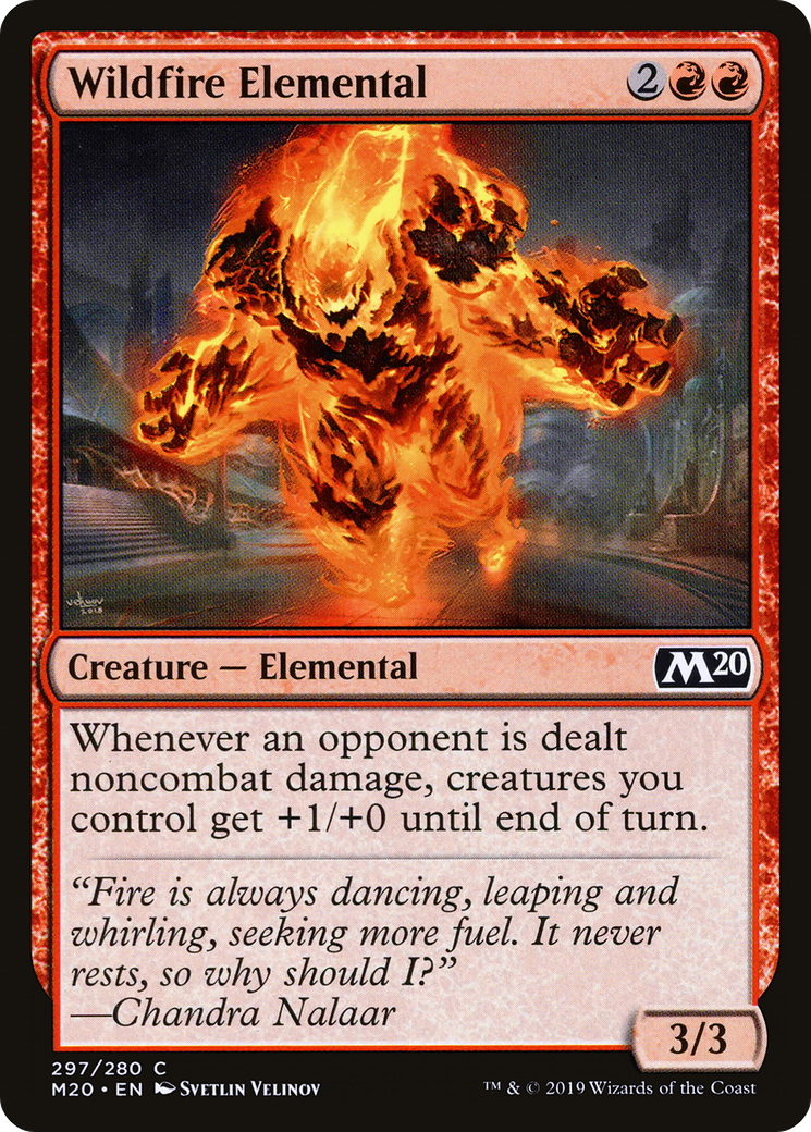Wildfire Elemental (M20-297)
