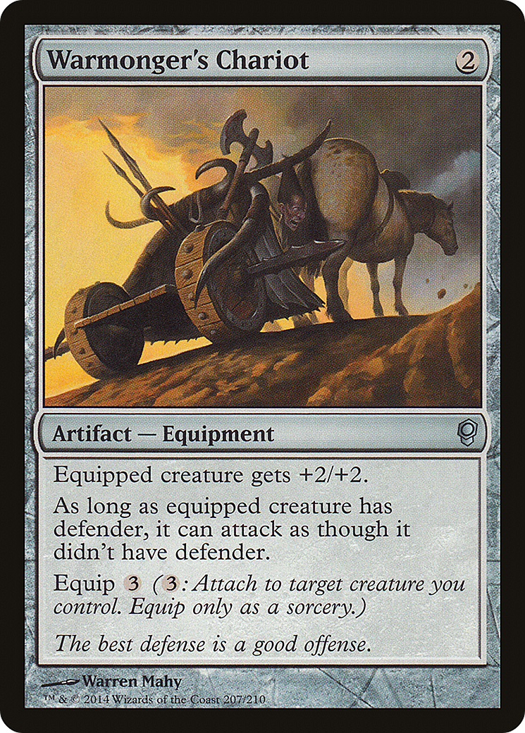 Warmonger's Chariot (CNS-207)  Foil