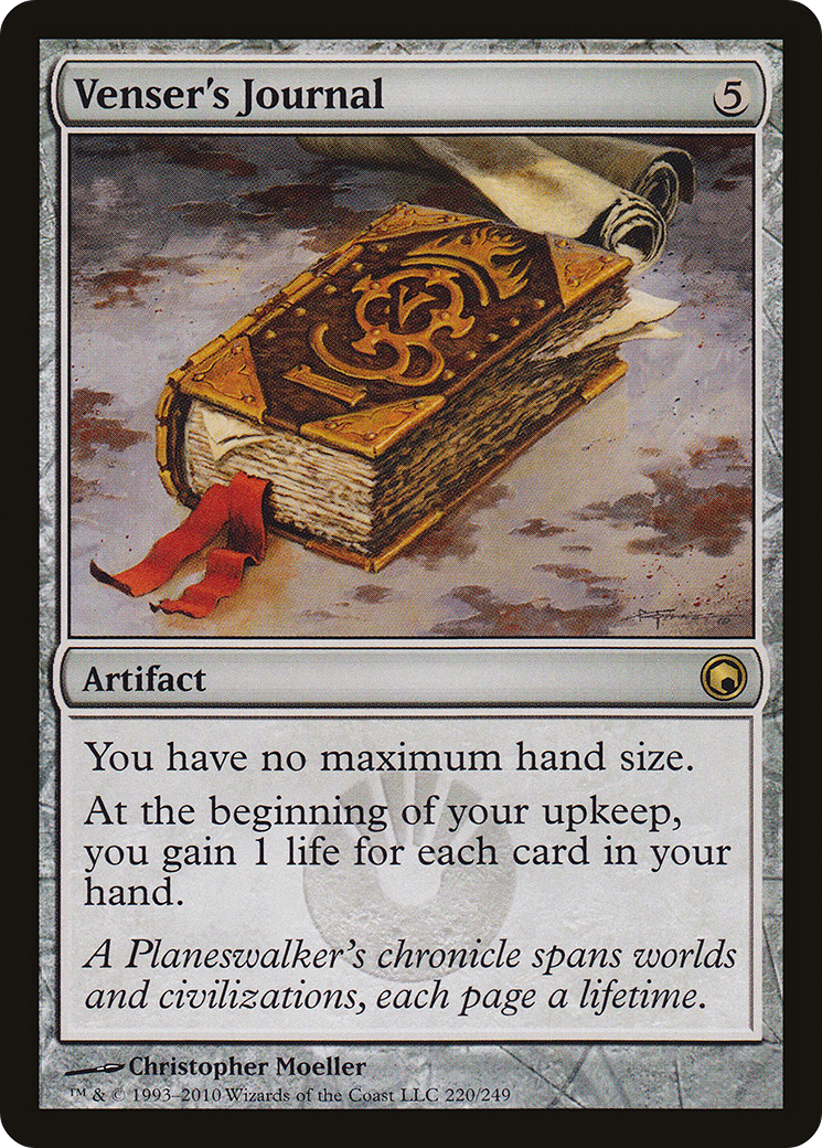 Venser's Journal (SOM-220)  Foil