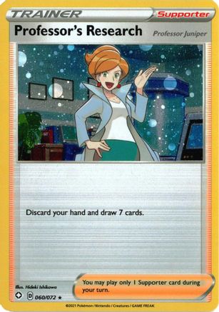 Professor's Research [Professor Juniper] (Cosmos Holo) - 60/72 - Promo