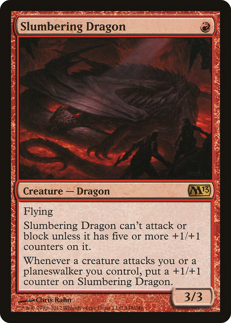 Slumbering Dragon (M13-148)  Foil