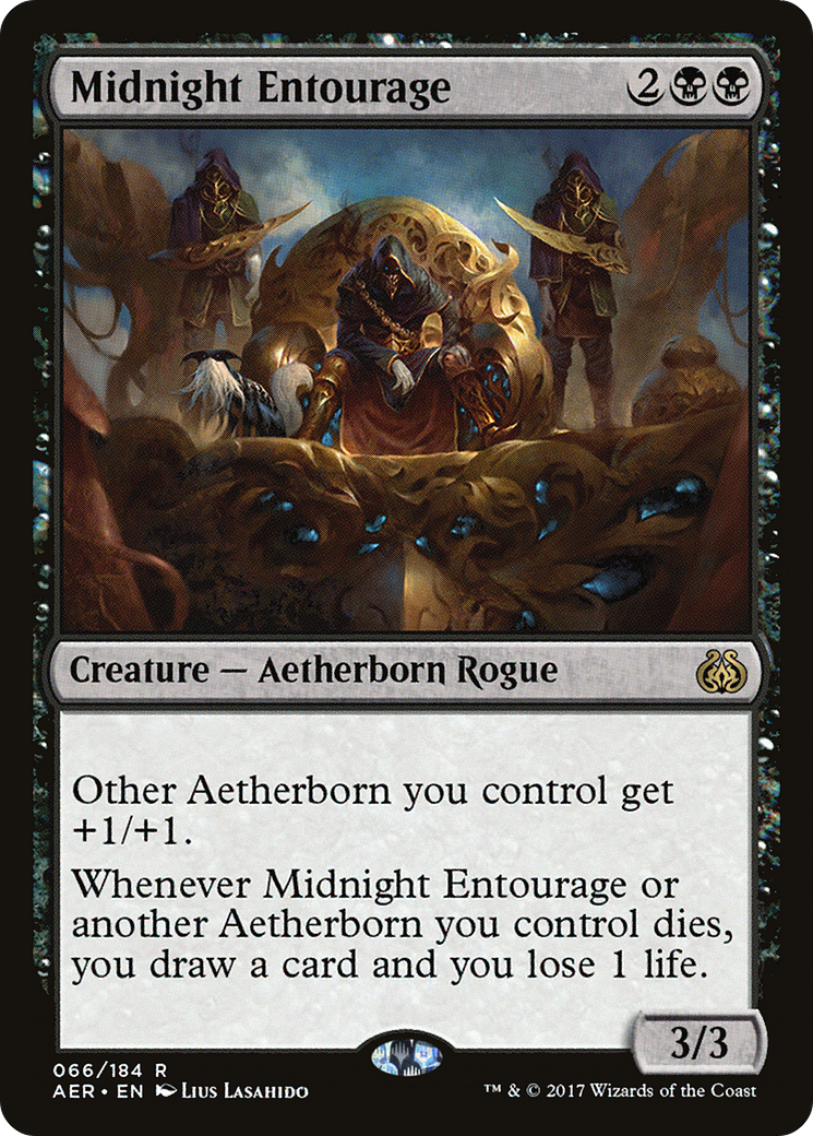 Midnight Entourage (AER-066)  Foil