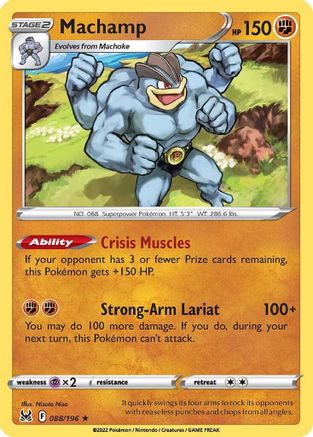 Machamp 088  - Holofoil  - Holo Rare