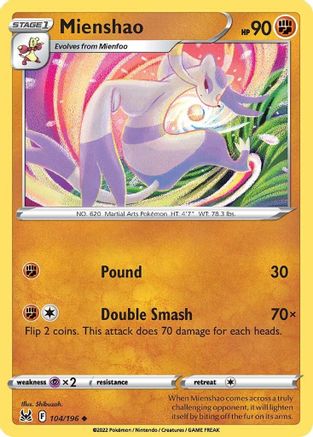 Mienshao 104   - Uncommon