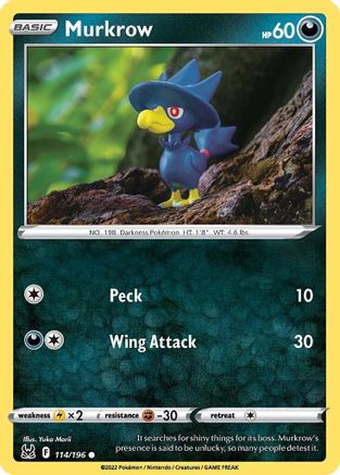 Murkrow 114   - Common