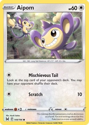 Aipom 144   - Common