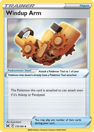 Windup Arm 170  - Reverse Holofoil  - Uncommon