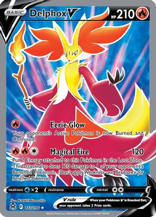Delphox V (Full Art) 173  - Holofoil  - Ultra Rare