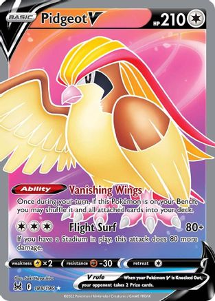 Pidgeot V (Full Art) 188  - Holofoil  - Ultra Rare