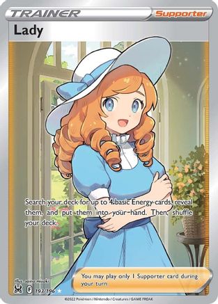 Lady (Full Art) 193  - Holofoil  - Ultra Rare