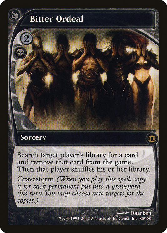 Bitter Ordeal (FUT-080)  Foil
