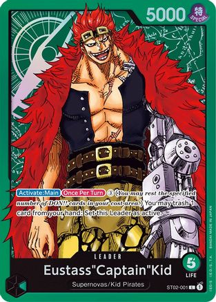 Eustass"Captain"Kid - ST02-001 - Leader