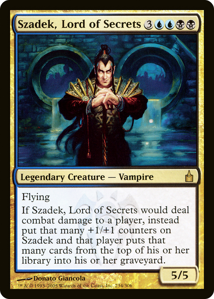 Szadek, Lord of Secrets (RAV-234)  Foil
