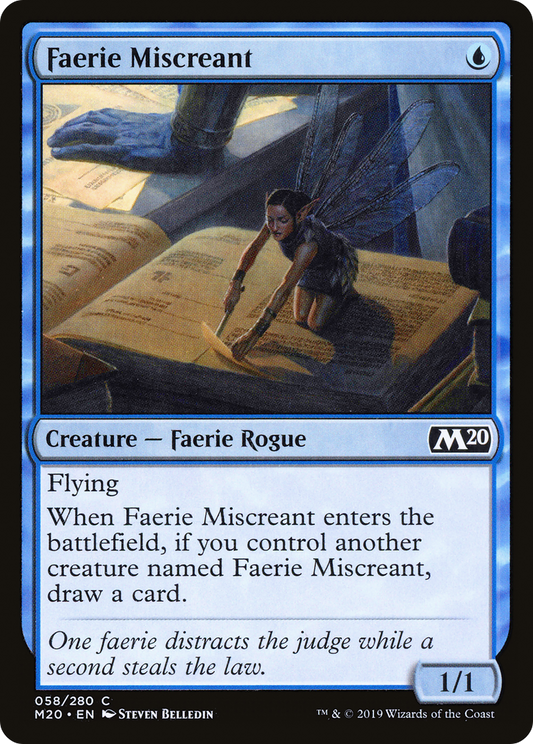 Faerie Miscreant (M20-058)  Foil