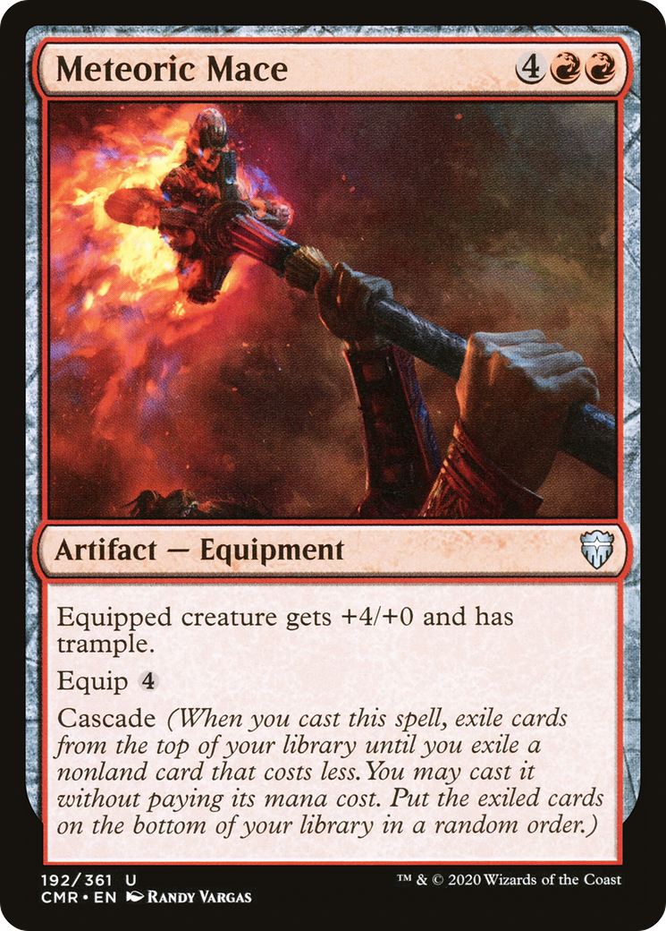 Meteoric Mace (CMR-192)  Foil