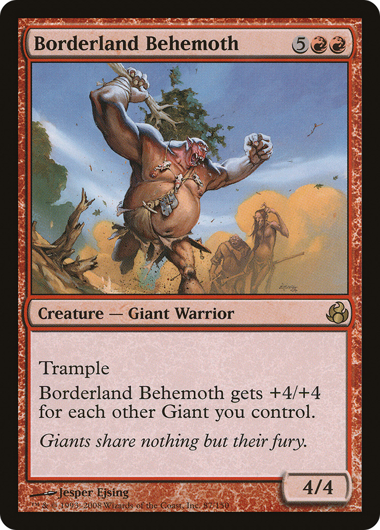 Borderland Behemoth (MOR-087)  Foil