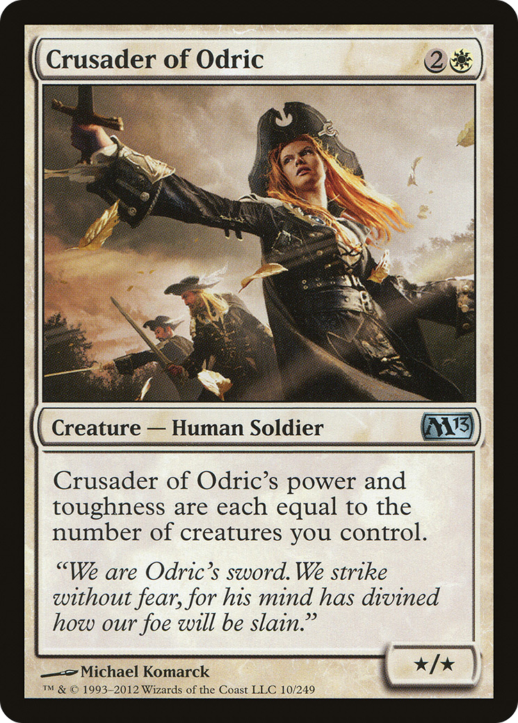 Crusader of Odric (M13-010)  Foil