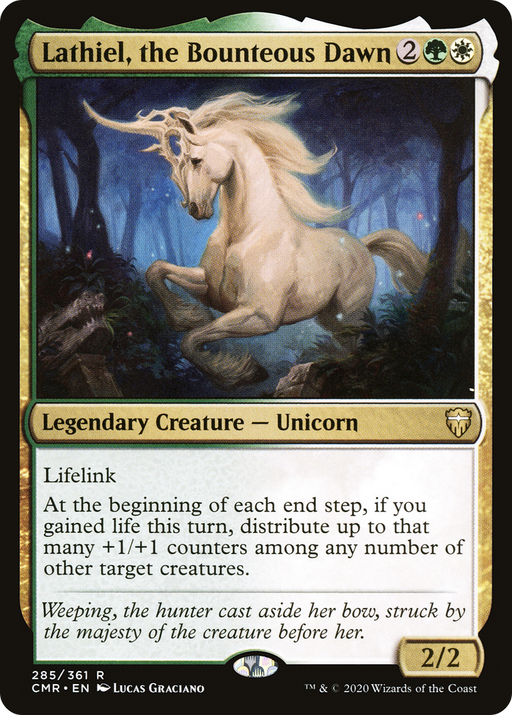 Lathiel, the Bounteous Dawn (CMR-285)  Foil