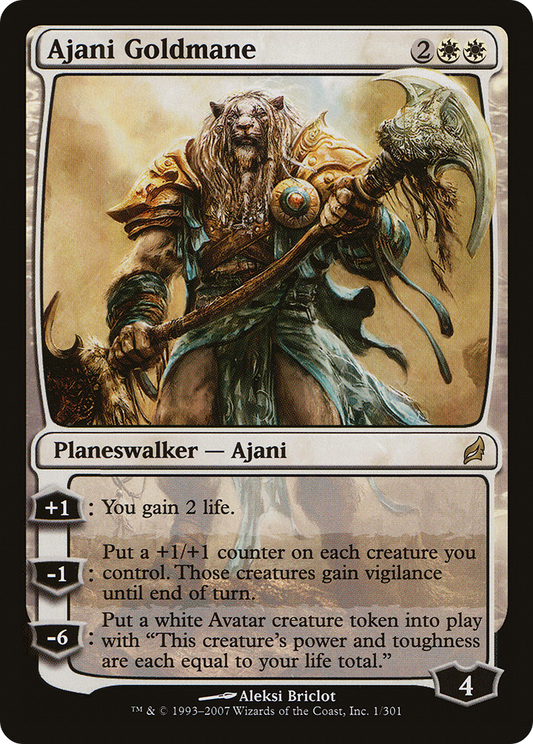Ajani Goldmane (LRW-001)  Foil