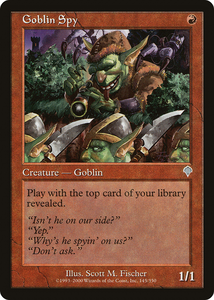 Goblin Spy (INV-145)  Foil