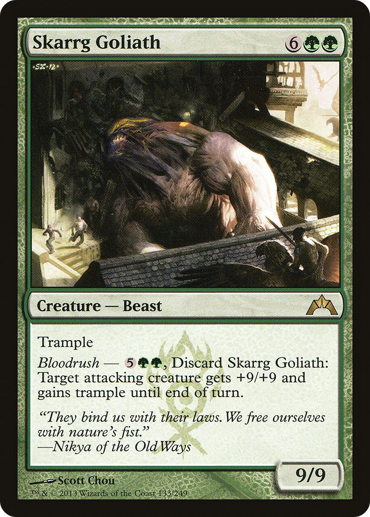 Skarrg Goliath (GTC-133)  Foil