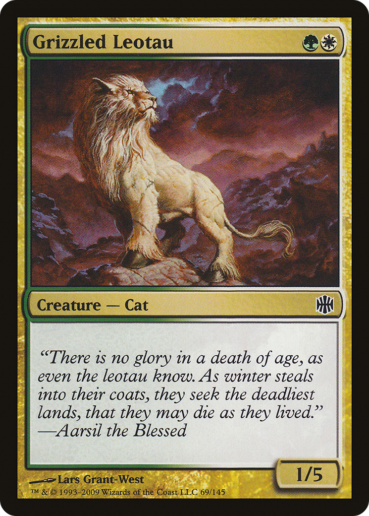 Grizzled Leotau (ARB-069)  Foil