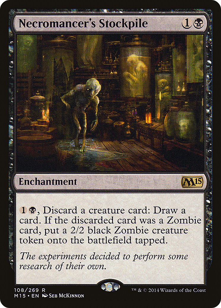 Necromancer's Stockpile (M15-108)  Foil
