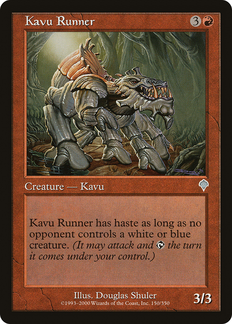Kavu Runner (INV-150)  Foil