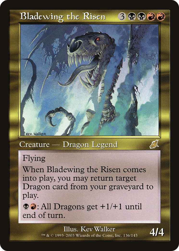 Bladewing the Risen (SCG-136)  Foil
