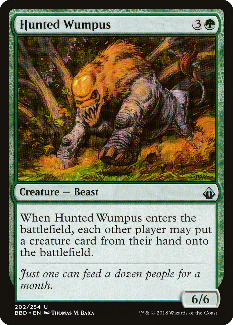 Hunted Wumpus (BBD-202)  Foil