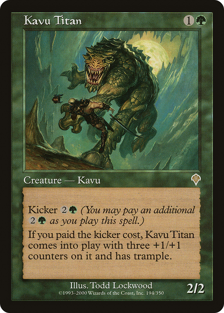 Kavu Titan (INV-194)  Foil