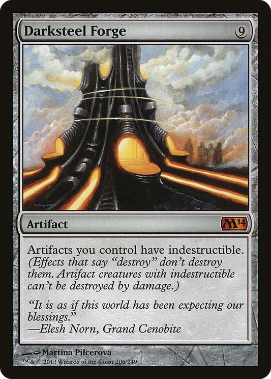 Darksteel Forge (M14-206)  Foil