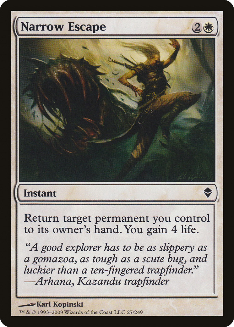 Narrow Escape (ZEN-027)  Foil
