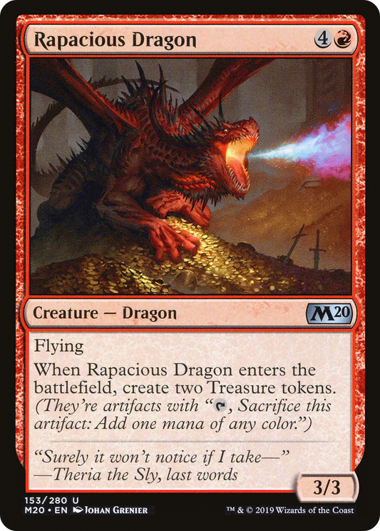 Rapacious Dragon (M20-153)  Foil