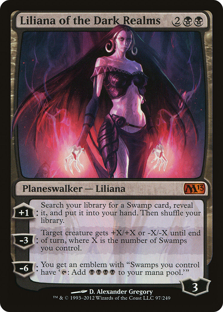 Liliana of the Dark Realms (M13-097)  Foil